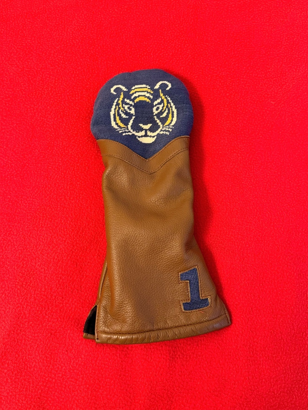 Smathers and Branson 100% Hand Stitched Needlepoint Driver Headcover